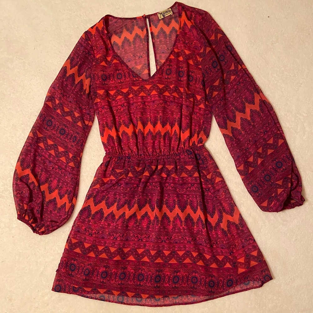 SHOW ME YOUR MUMU Bohemian Print Dress